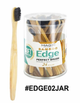 Magic Bamboo Edge Perfect Brush (24 Pcs Jar), #EDGE02JAR, Natural Bamboo
