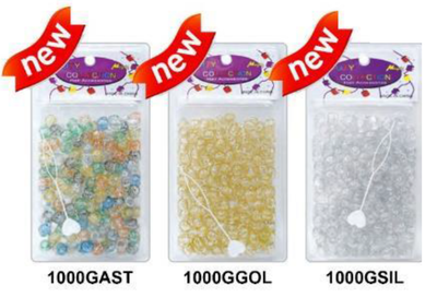 Magic Collection, Hair Beads with String Tool, #1000G

