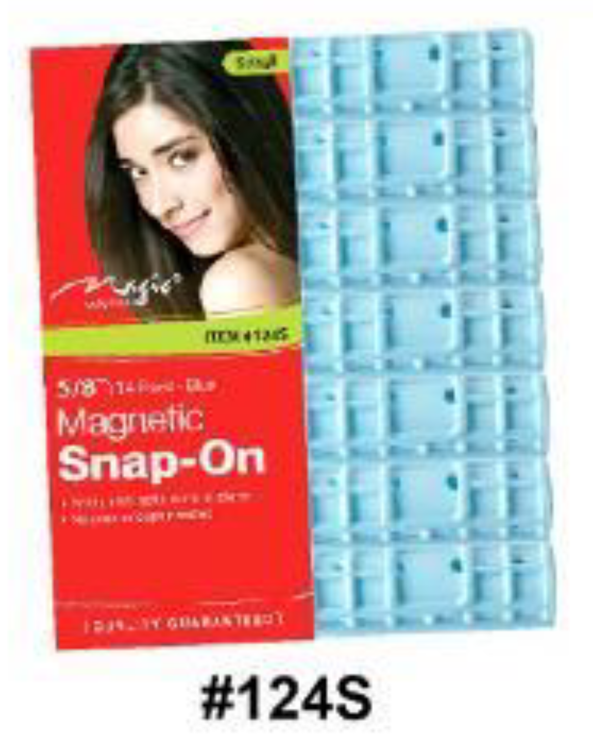 "Magic Collection Magnetic Snap-On Rollers - Available in Jumbo, Small, Medium, Large, Extra Large Sizes."
