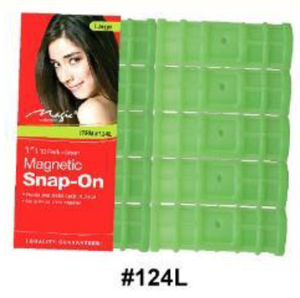 "Magic Collection Magnetic Snap-On Rollers - Available in Jumbo, Small, Medium, Large, Extra Large Sizes."