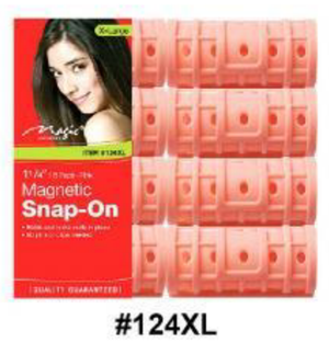 "Magic Collection Magnetic Snap-On Rollers - Available in Jumbo, Small, Medium, Large, Extra Large Sizes."