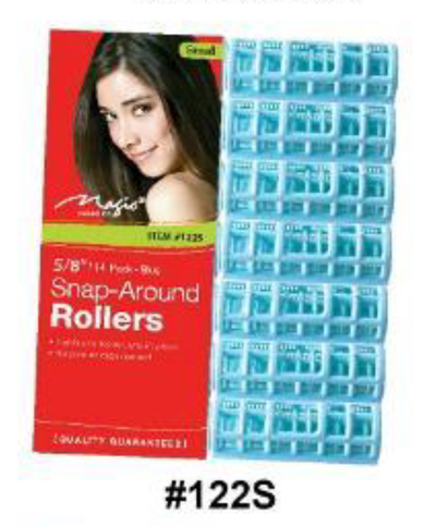 Magic Collection Snap-Around Rollers, Size Small, #122S