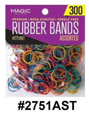 Magic, Rubber Bands, #2751AST, Assorted Colors