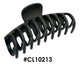 Matte Black Hair Claw Clamp, #CL10213