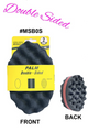 Miracle Palm Double-Sided Sponge Brush, #MSB0S, Black
