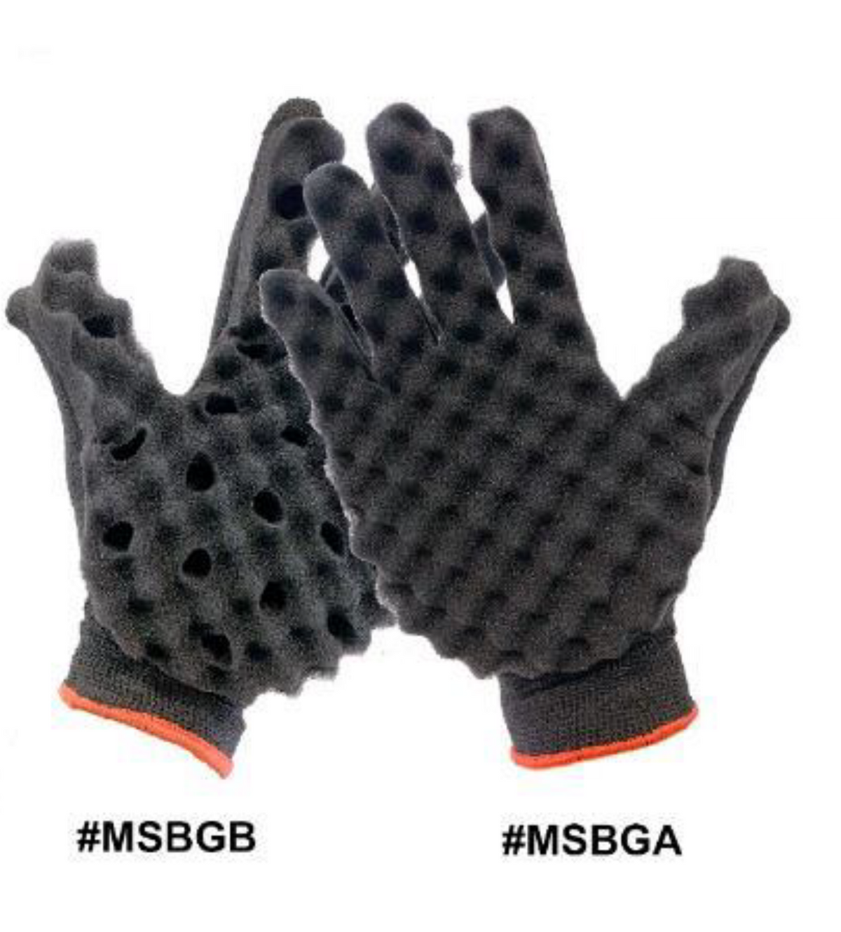 Miracle Styling Gloves, Double-Sided, #MSBGA/#MSBGB, Black