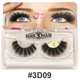 Model Lash - 3D Mink Hair Lashes #3D09 Dramatic Volume Lashes for Bold and Glamorous Looks