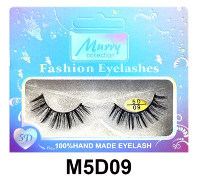 Murry Collection - 5D Fashion Eyelashes M5D09
Lightweight Handcrafted Lashes for Subtle Glam