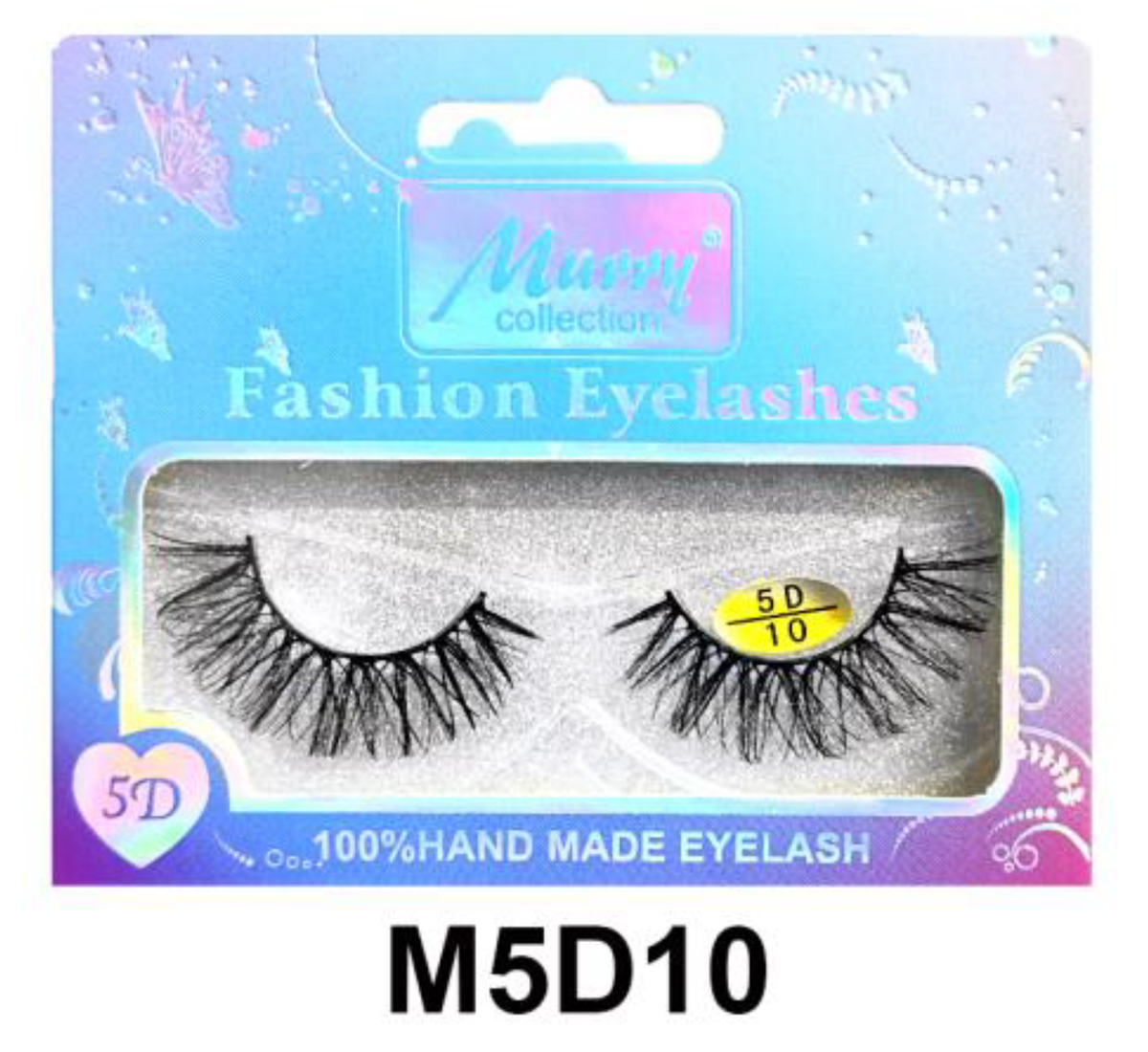 Murry Collection - 5D Fashion Eyelashes M5D10
Handcrafted Lashes with Subtle Drama and Elegance
