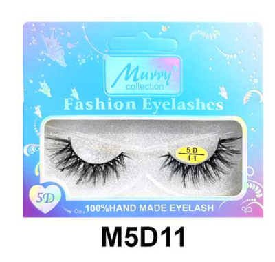 Murry Collection - 5D Fashion Eyelashes M5D11
Luxurious Handcrafted Lashes for Bold Volume