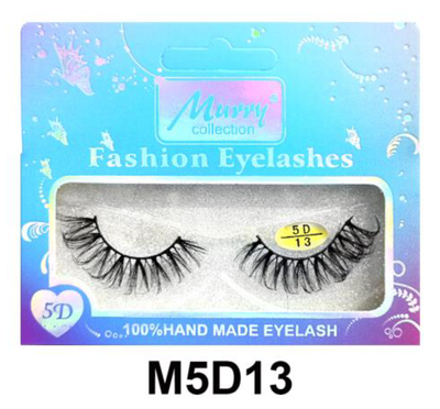 Murry Collection - 5D Fashion Eyelashes M5D13
Lightweight Handcrafted Lashes for Flawless Glam