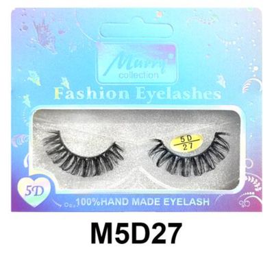 Murry Collection - 5D Fashion Eyelashes M5D27
Voluminous Handcrafted Lashes for Bold Glam