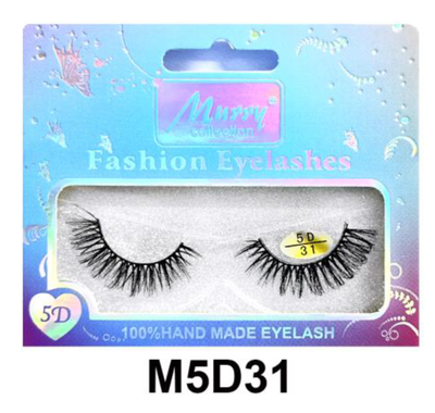 Murry Collection - 5D Fashion Eyelashes M5D31
Graceful Handcrafted Lashes for Subtle Drama