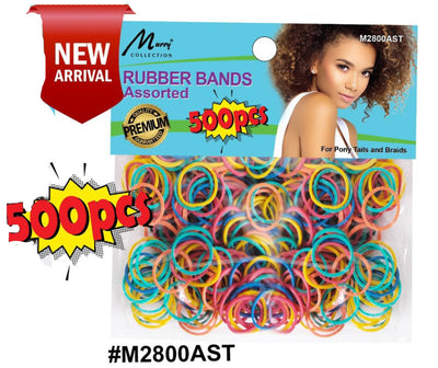 Murry Collection, Premium Rubber Bands, #M2800AST, Assorted
