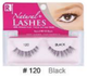 Natural+ Lashes - Style #120 Black - 100% Human Hair