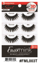 Response Soul Faux Mink Lashes - #FML003T 3 Pairs Pack - 3D Multi-Layered Lashes