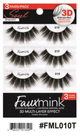Response Soul Faux Mink Lashes - #FML010T 3 Pairs Pack - 3D Multi-Layer Effect