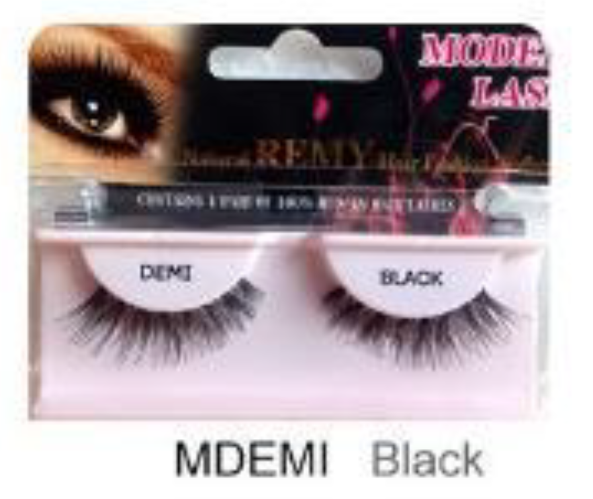 Remy Model Lash - Demi Black MDEMI
Soft and Natural Elegance