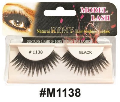 Remy Model Lash - Dramatic Style #M1138
100% Human Hair Lashes for Bold and Striking Looks