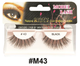 Remy Model Lash - Natural Style #M43 100% Human Hair Lashes for Everyday Elegance