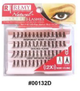 Remy Natural+ Double I-Lashes - #00132D Medium Black 2x Volume Knot-Free Double Flare Clusters