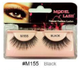 Remy Natural Fashion False Lashes - Model Lash M155 Black (#M155)