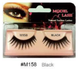 Remy Natural Fashion False Lashes - Model Lash M158 Black (#M158)