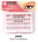 Remy Natural+ I-Lashes - #0052 Knot Free Medium Black Effortless Customizable Lashes for Natural Beauty