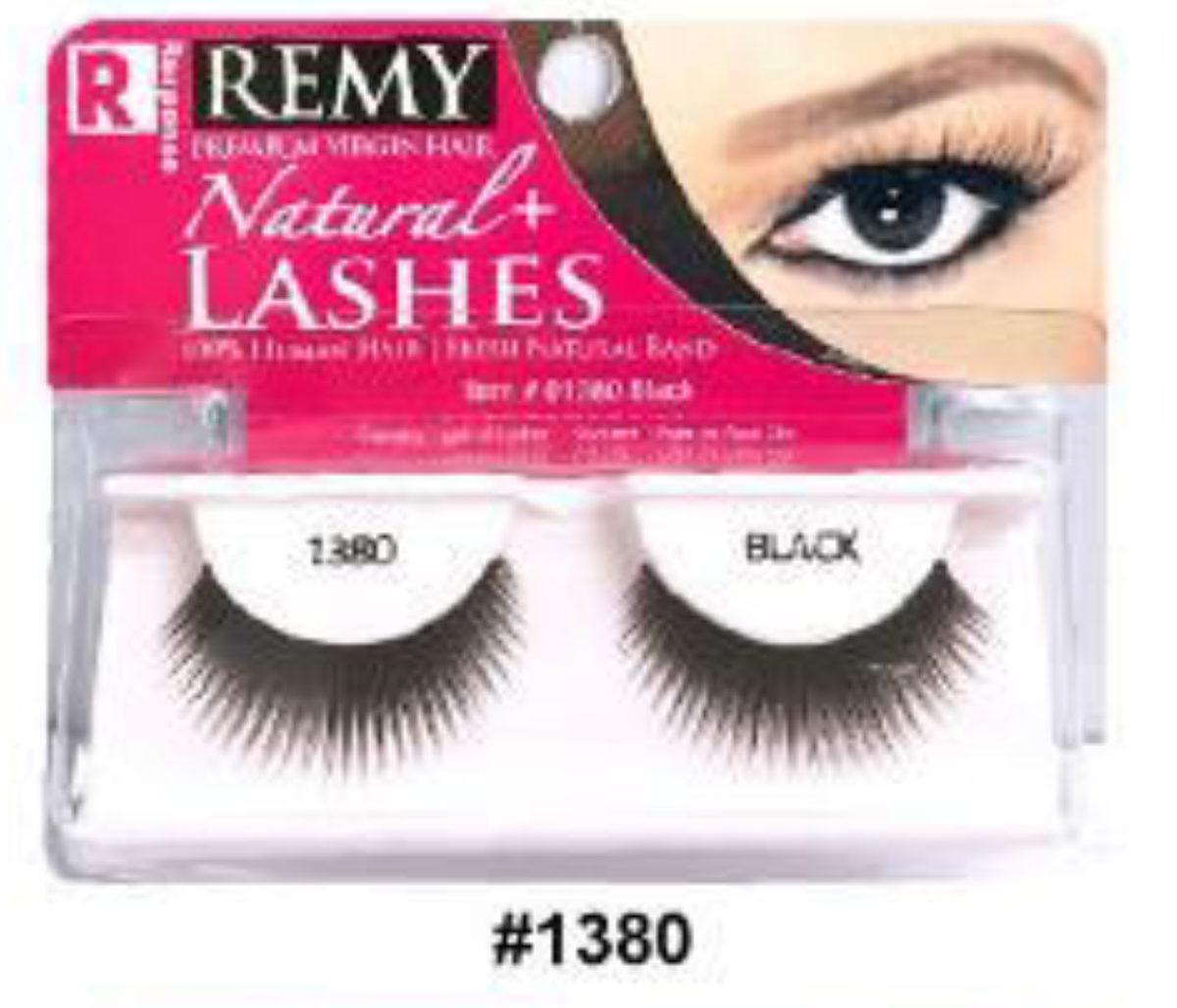 Remy Natural+ Lashes - #1380 Black
Dramatic Volume Lashes for Bold Elegance