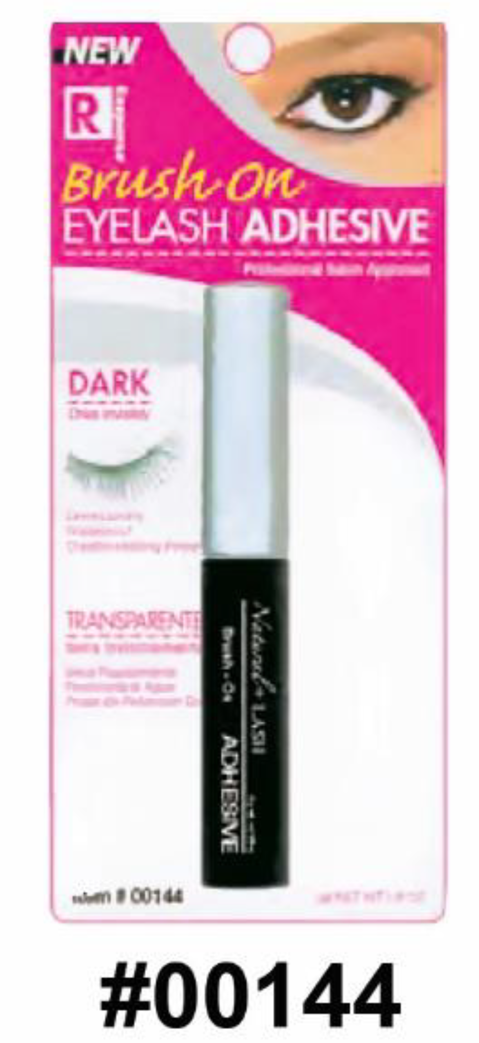 Response Brush-On Eyelash Adhesive - #00144 Dark
Professional Brush-On Adhesive for False Lashes