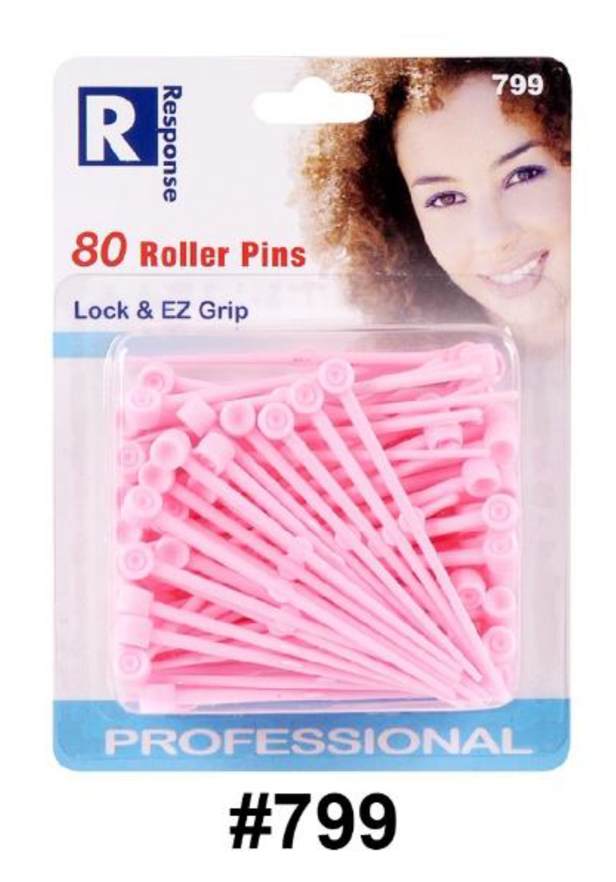 "Response Roller Pins - 80-Pack, Lock & EZ Grip (#799)"