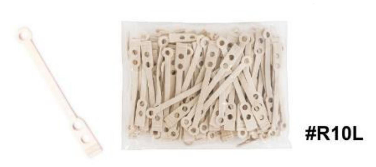 Roller Clips, #R10L, Beige