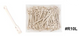 Roller Clips, #R10L, Beige