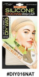 Silicone Stocking Wig Cap - Anti-Slip Double Size Stretch - Natural - #DIY016NAT