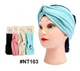 Solid Color Twist Turban Headwrap - #NT103 - Comfortable & Stylish
