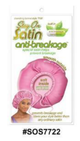 Stay On Satin Anti-Breakage Bonnet - Pink - #SOS7722