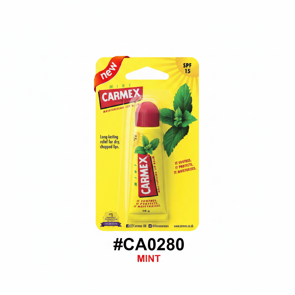 Carmex Mint 3D Render
