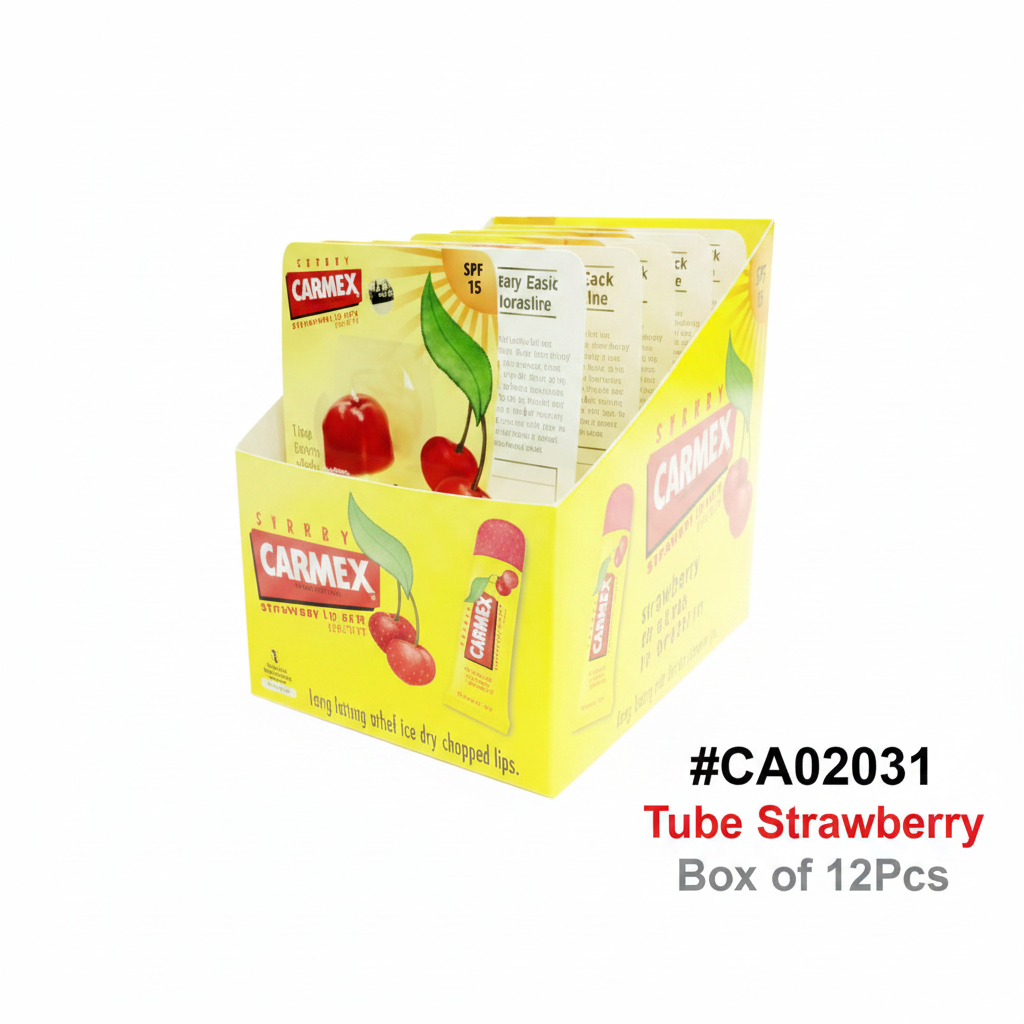Carmex Strawberry Lip Balm 3D Render