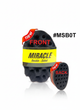 Miracle Double-Sided Sponge Brush (Front & Back Design), #MSB0T, Black
