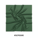 Silky Plain Scarf 90x90cm – Dark Green #SCPDGRE