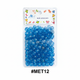 Murry Collection Jumbo Blue Hair Beads Hair Accessory #MET12
