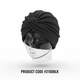 Turban Cap – Black & Assorted #2100BLK / #2100AST