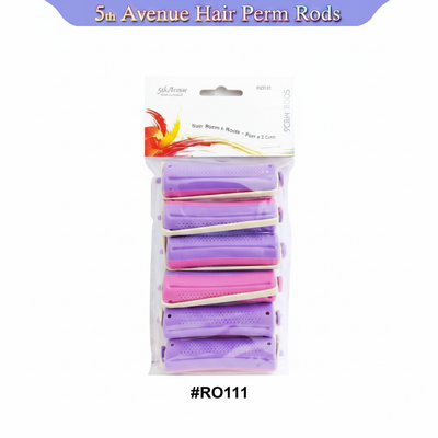 5th Avenue Hair Perm Rods #RO111 Purple and Pink