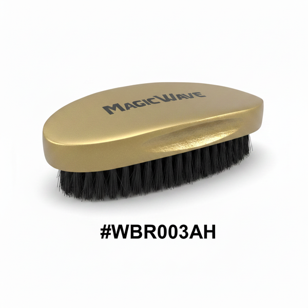 MagicWave Curved Wave Brush Hard Gold #WBR003AH