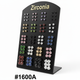 Zirconia Multi-Colour Square & Round Crystal Stud Earrings Display Stand #1600A