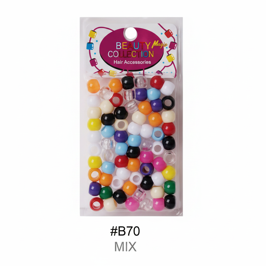 Beauty Magic Collection Hair Beads #B70 Mix