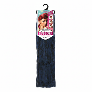 Mullo Head Scarf Zebra Navy #SCA44NAV