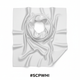 Silky Plain Scarf 90x90cm – White #SCPWHI