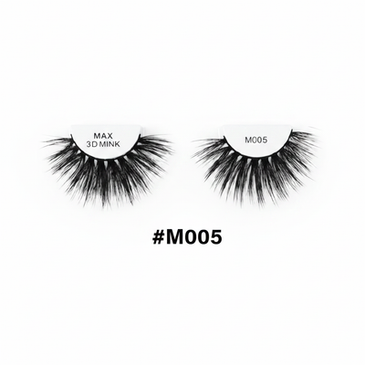 Wink'O #M005 25mm 3D Faux Mink Lashes – MAX 3D Mink