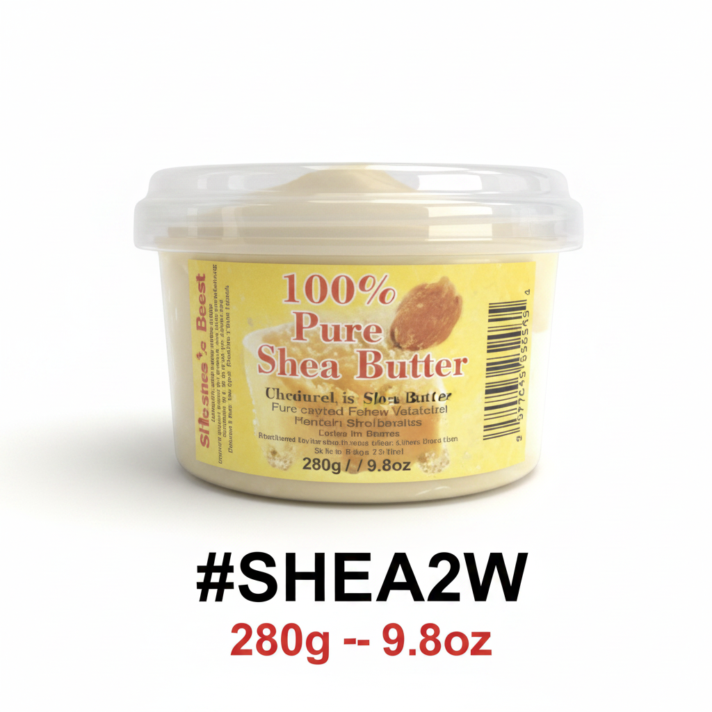100% Pure Shea Butter 280g 9.8oz #SHEA2W